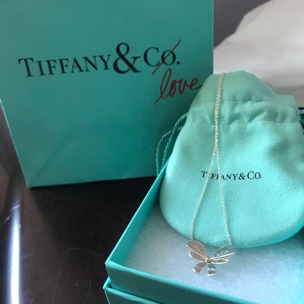 Butterfly Pendant in Sterling Silver 18k Rose Gold